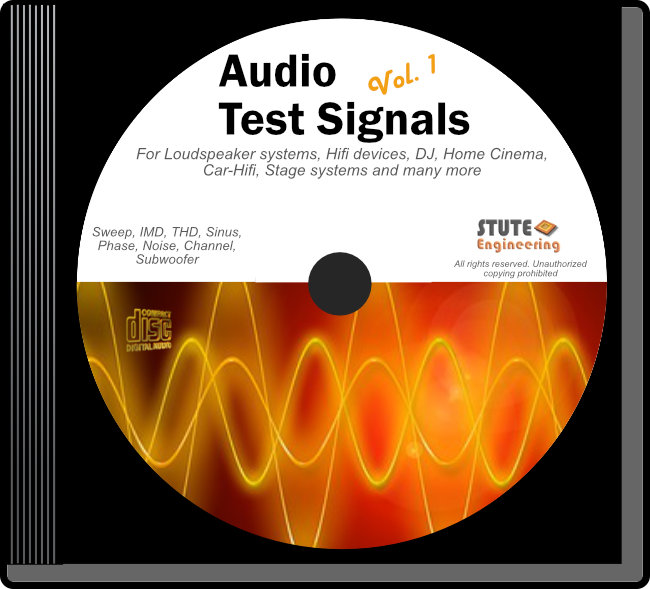 CD AUDIO TEST SIGNALS VOL. 1