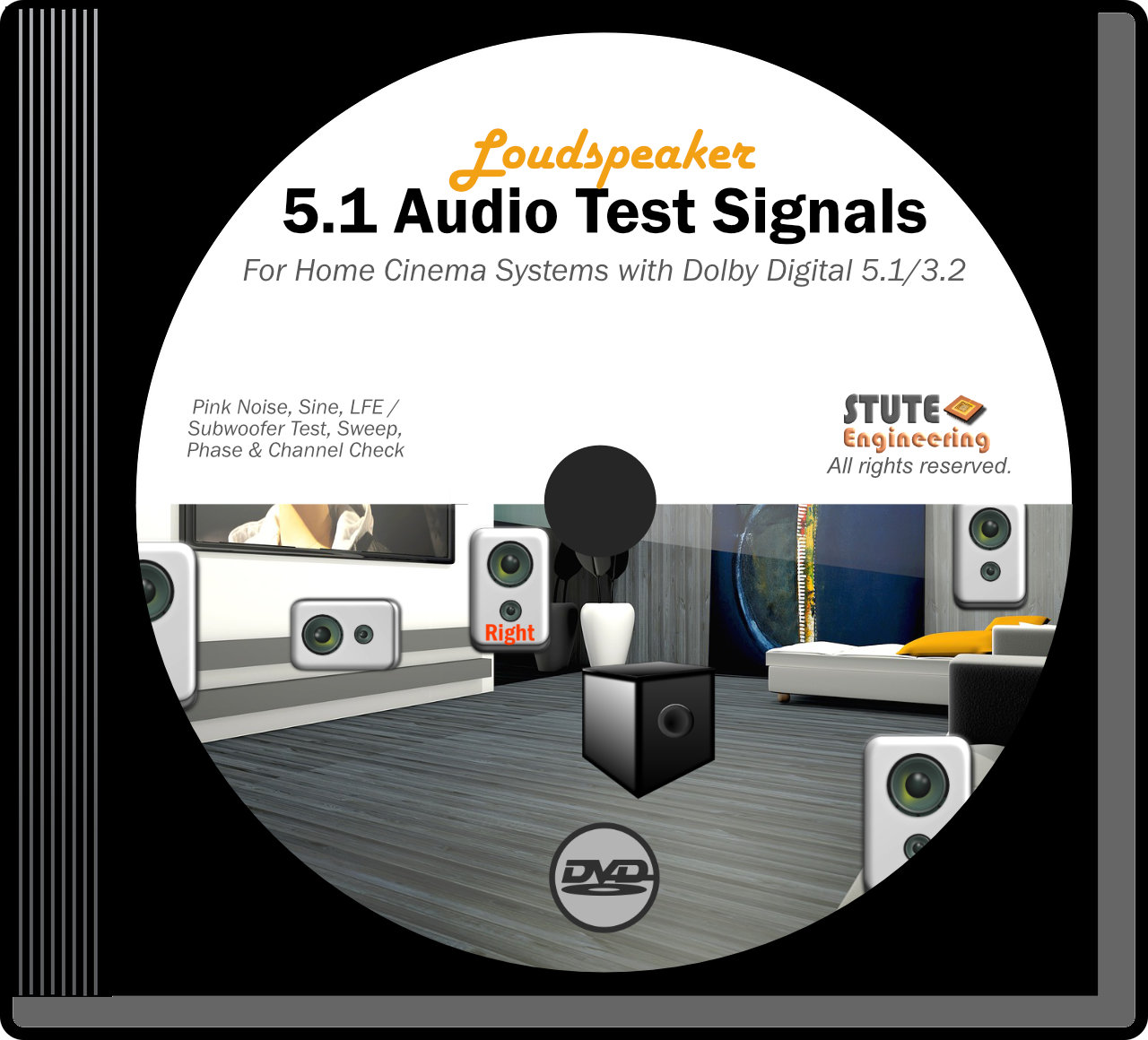 5.1 SURROUND SOUND AUDIO TEST DVD